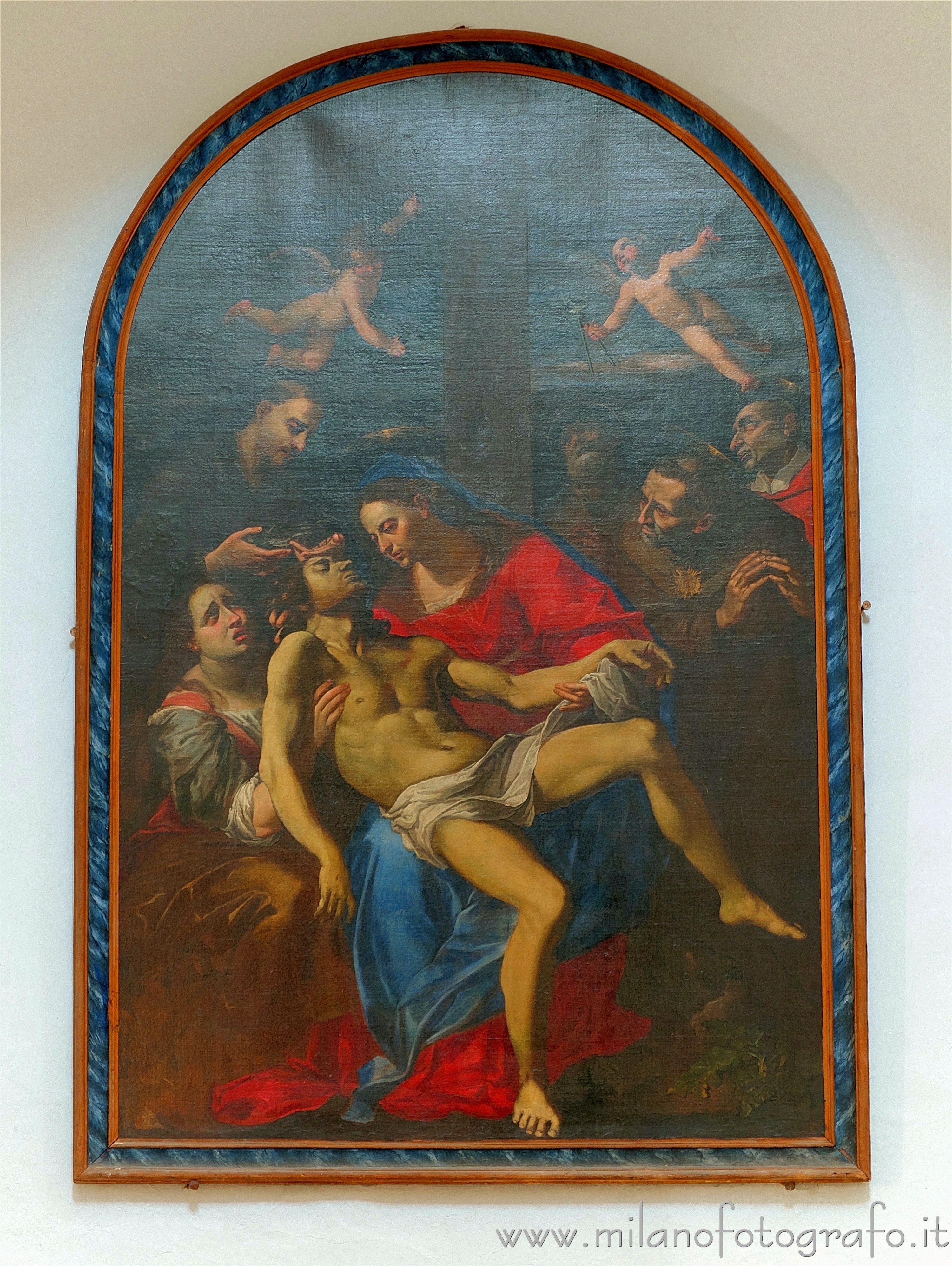 Mondaino (Rimini, Italy) - Deposition by Pomarancio in the Church of Archangel Michael